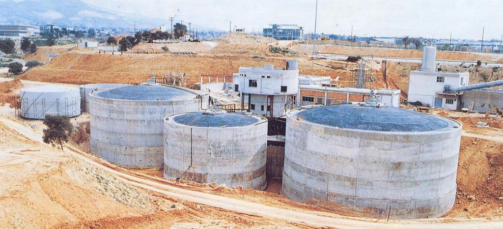 1. Waste water and Septic Waste Treatment Plant of Major Athens, Metamorfosi